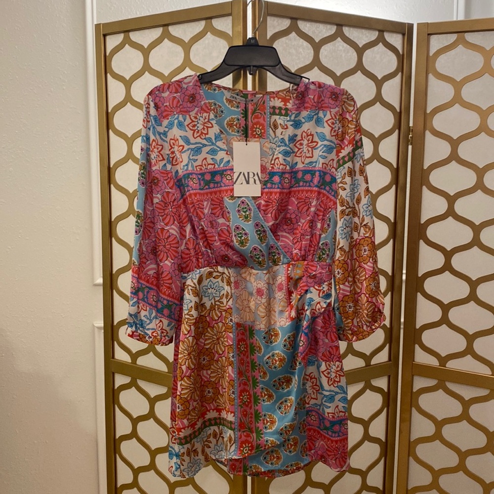 Zara dress small fit